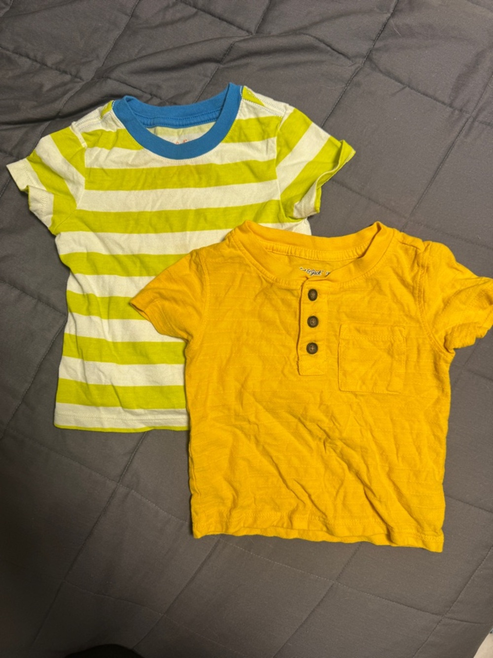 2 Cat & Jack T-Shirts 12M